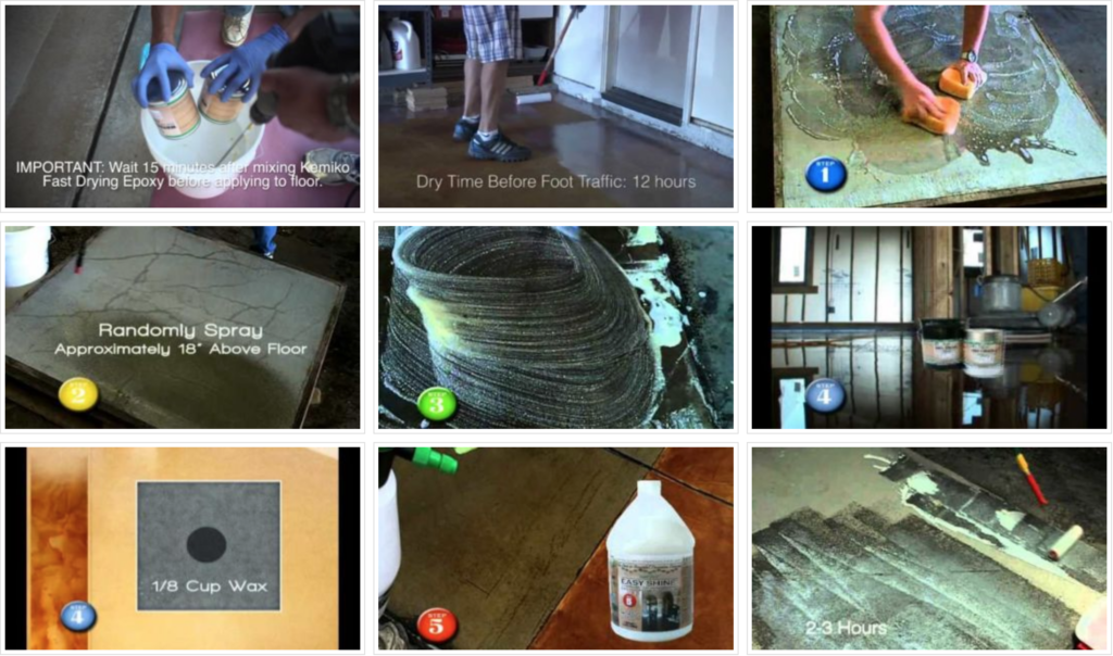 DIY Concrete Stain Acid Stain Training Videos Kemiko®