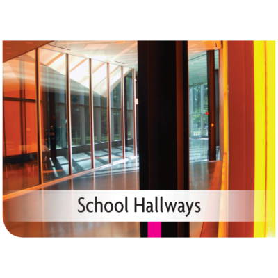 Kemiko Products Application - School Hallways Example
