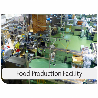 Kemiko Products Application Example - Food Production Facility. Decorative Concrete Made Easy.