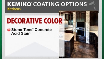 Best Kemiko® Products for Kitchens Best Kemiko® Products for Kitchens. Decorative Concrete Made Easy.