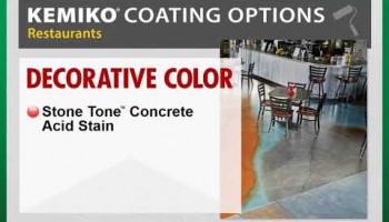 Best Kemiko® Products for Restaurant Floors Best Kemiko® Products for Restaurant Floors. Decorative Concrete Made Easy.