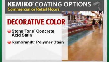 Best Kemiko® Products for Commercial and Retail Floors Best Kemiko® Products for Commercial and Retail Floors. Decorative Concrete Made Easy.